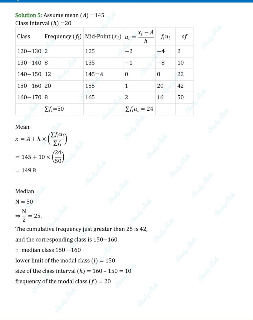 RS Aggarwal Class 10 Exercise 18D Solutions 8