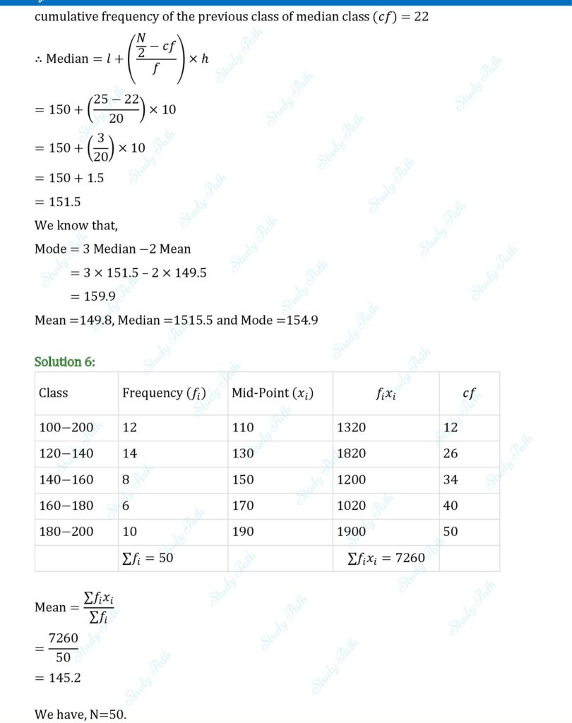 RS Aggarwal Class 10 Exercise 18D Solutions 9