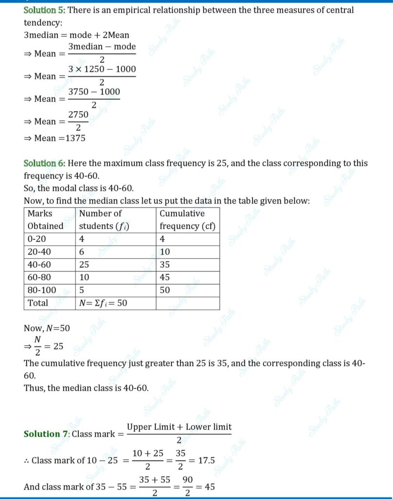 RS Aggarwal Class 10 Exercise 18F Solutions 2