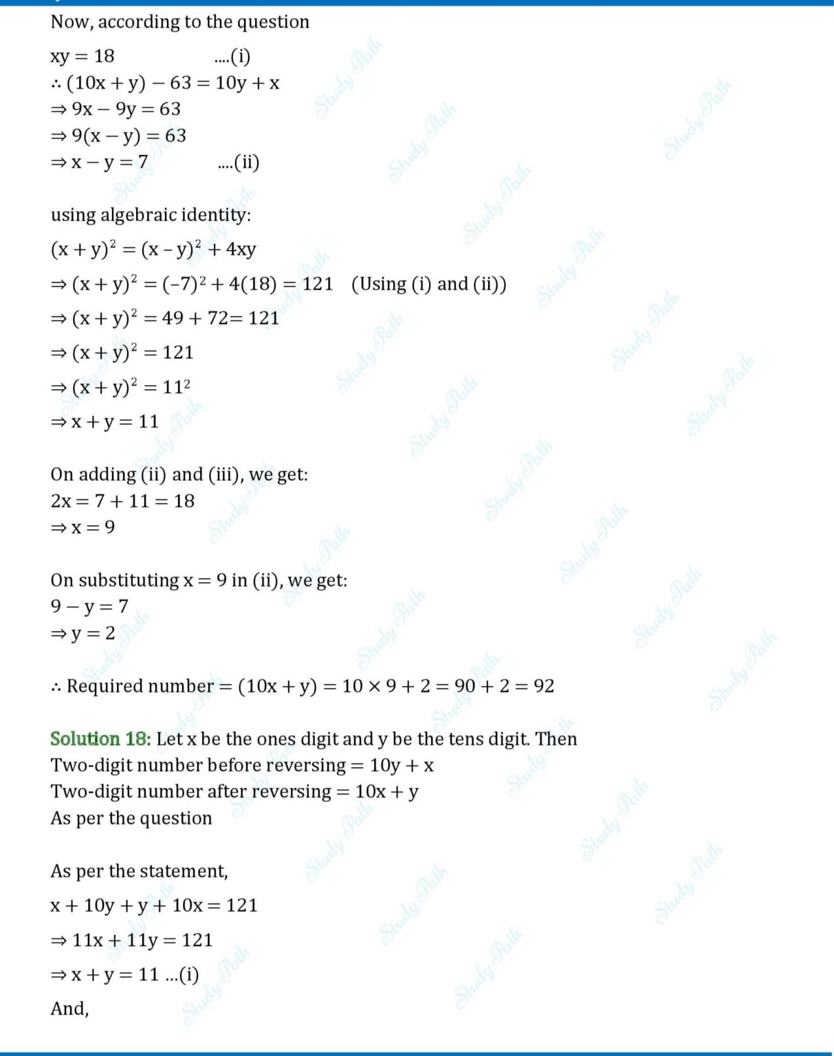 RS Aggarwal Class 10 Solution Exercise 3E RS Aggarwal Solutions