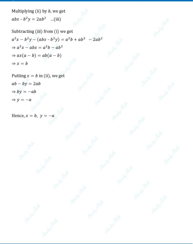 RS Aggarwal Class 10 Chapter 3 Test Yourself 15