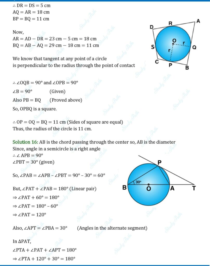 RS Aggarwal Class 10 Exercise 8A Solutions 10