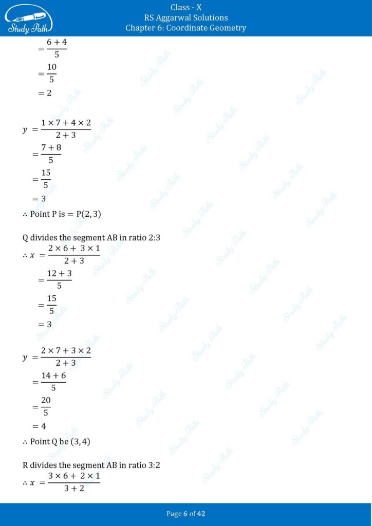 RS Aggarwal Class 10 Exercise 6B Solutions 6