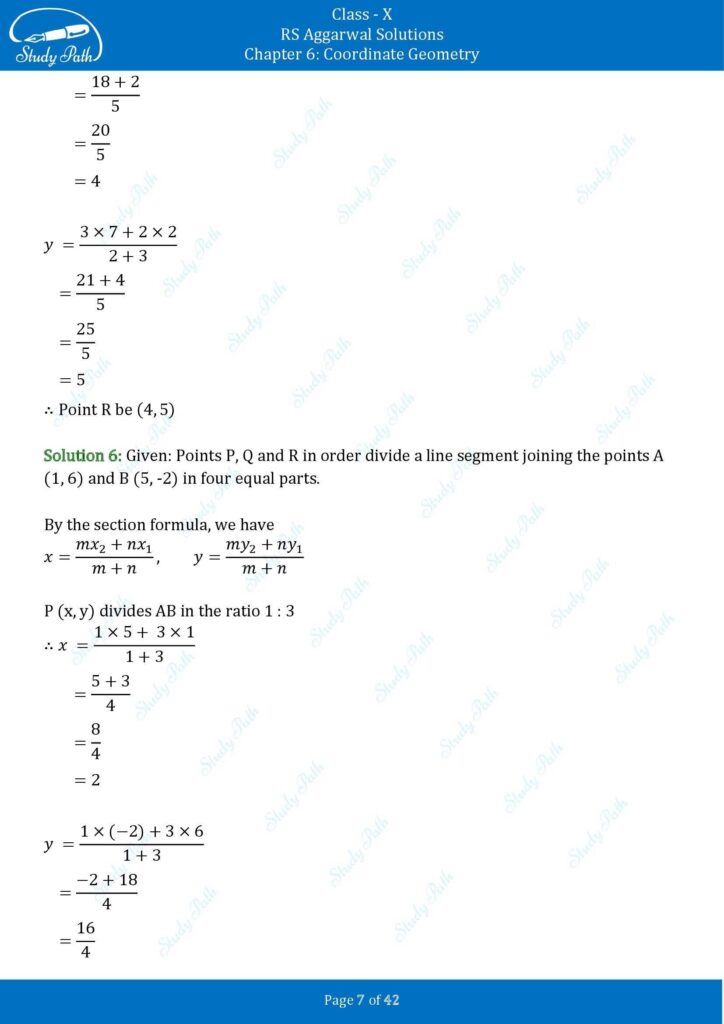 RS Aggarwal Class 10 Exercise 6B Solutions 7