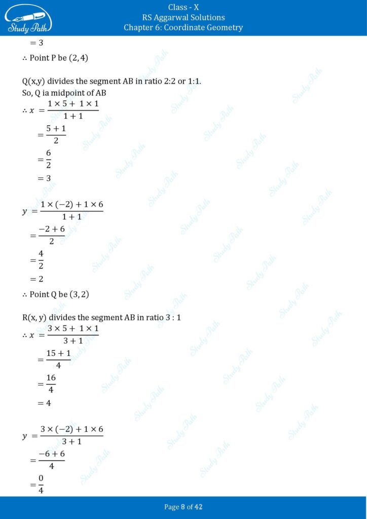 RS Aggarwal Class 10 Exercise 6B Solutions 8