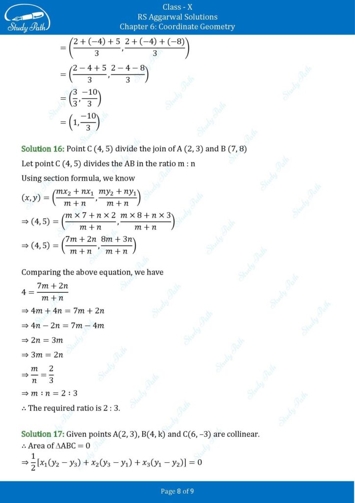 RS Aggarwal Class 10 Exercise 6D Solutions 7