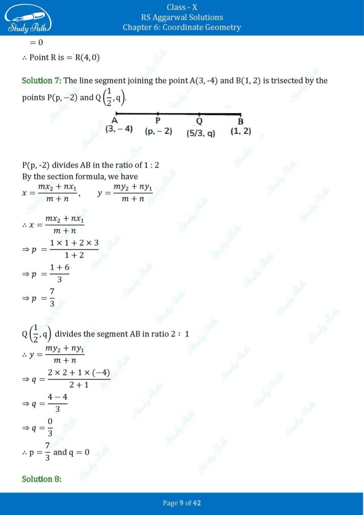RS Aggarwal Class 10 Exercise 6B Solutions 9