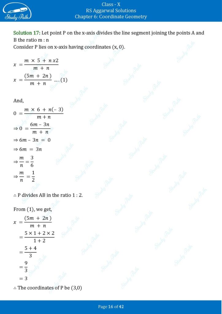 RS Aggarwal Class 10 Exercise 6B Solutions 16