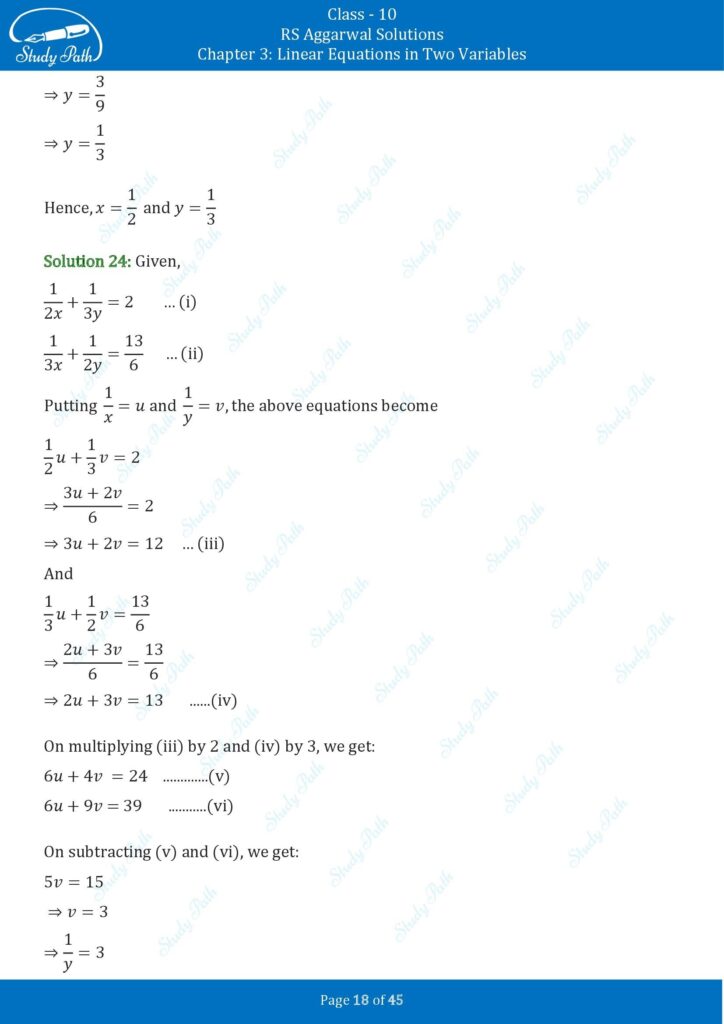 RS Aggarwal Class 10 Exercise 3B Solutions 18