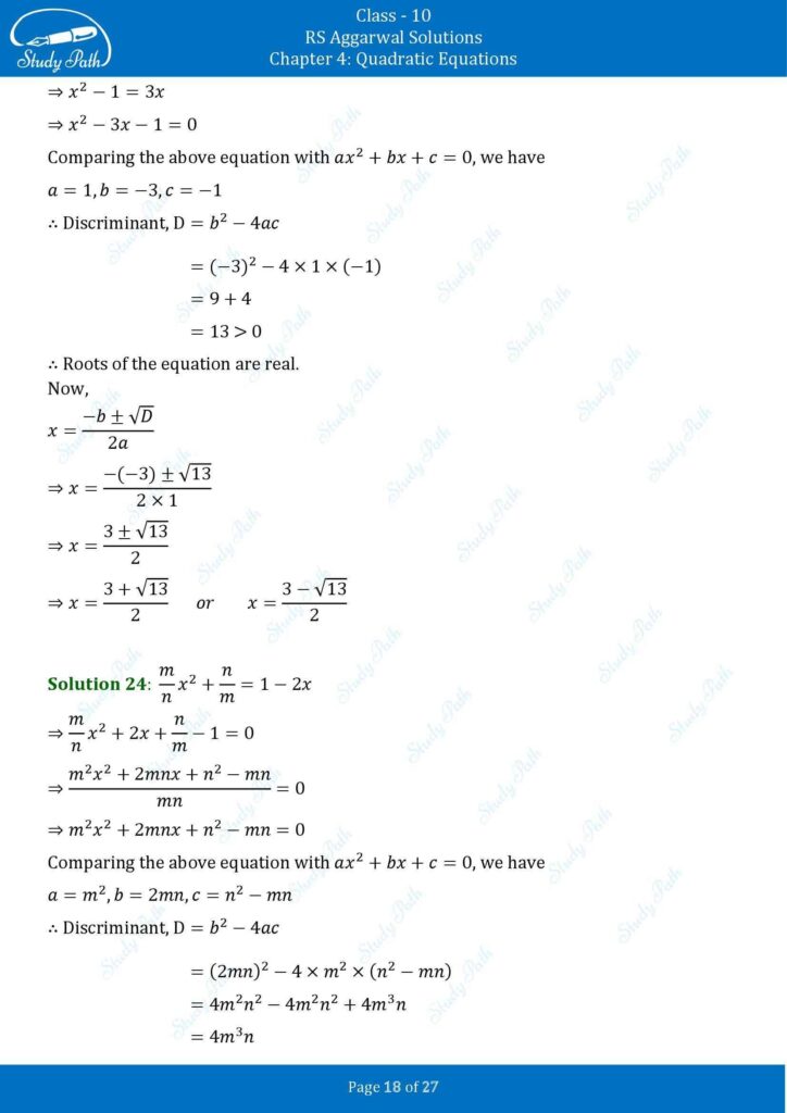 RS Aggarwal Class 10 Ex 4B Solutions 18