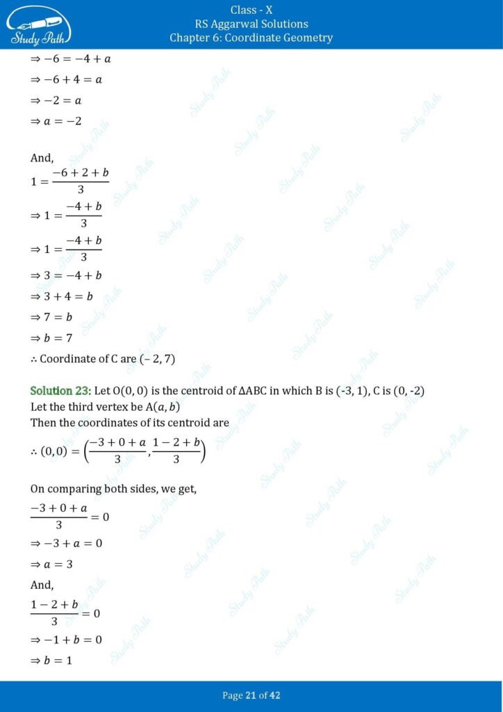 RS Aggarwal Class 10 Exercise 6B Solutions 21