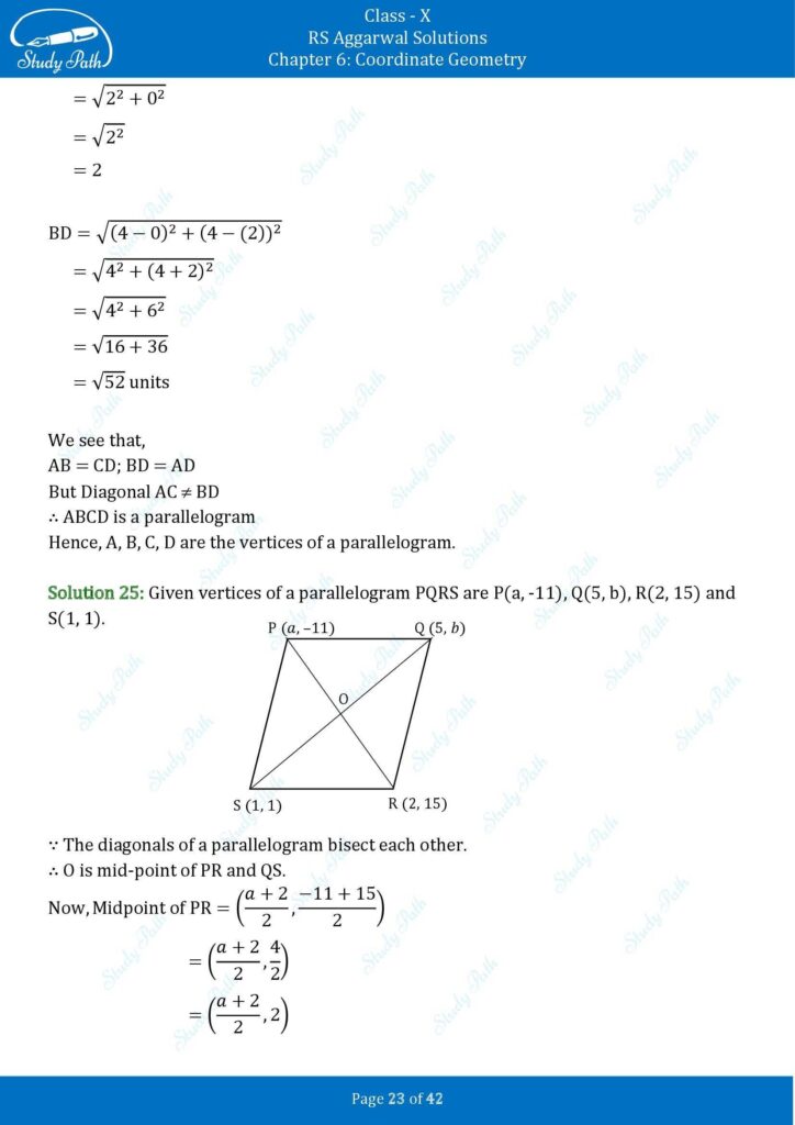 RS Aggarwal Class 10 Exercise 6B Solutions 23