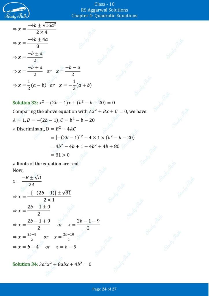 RS Aggarwal Class 10 Ex 4B Solutions 24