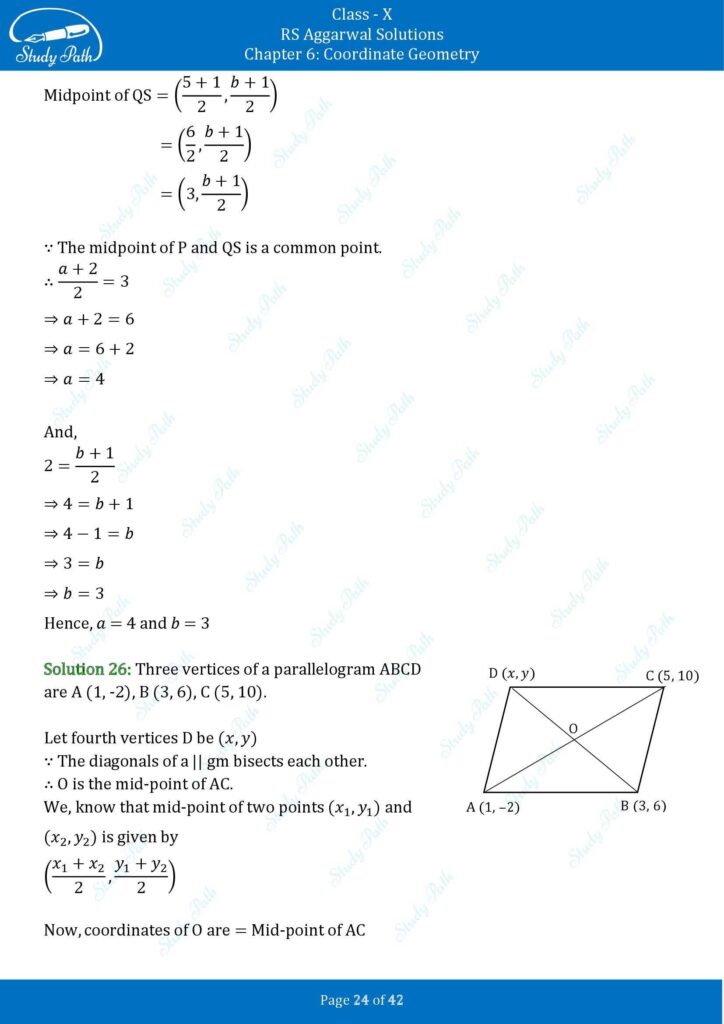 RS Aggarwal Class 10 Exercise 6B Solutions 24
