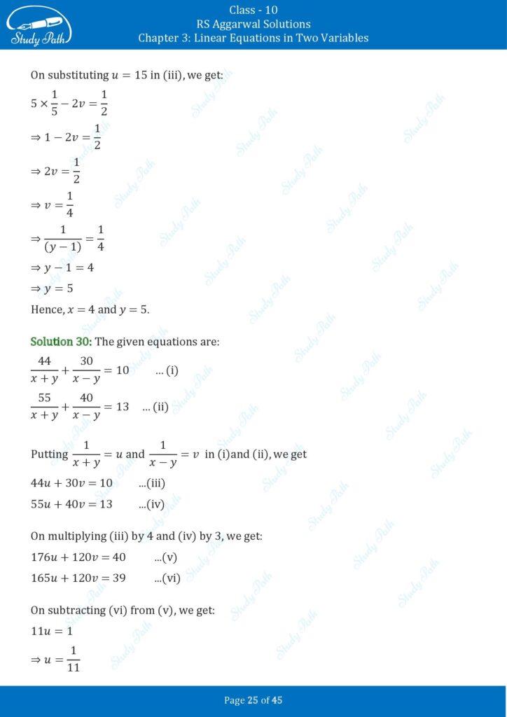 RS Aggarwal Class 10 Exercise 3B Solutions 25