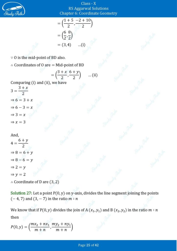 RS Aggarwal Class 10 Exercise 6B Solutions 25