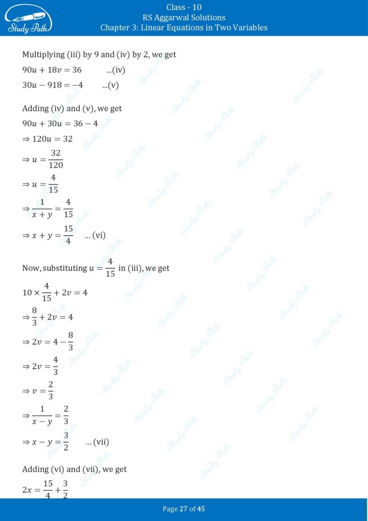RS Aggarwal Class 10 Exercise 3B Solutions 27