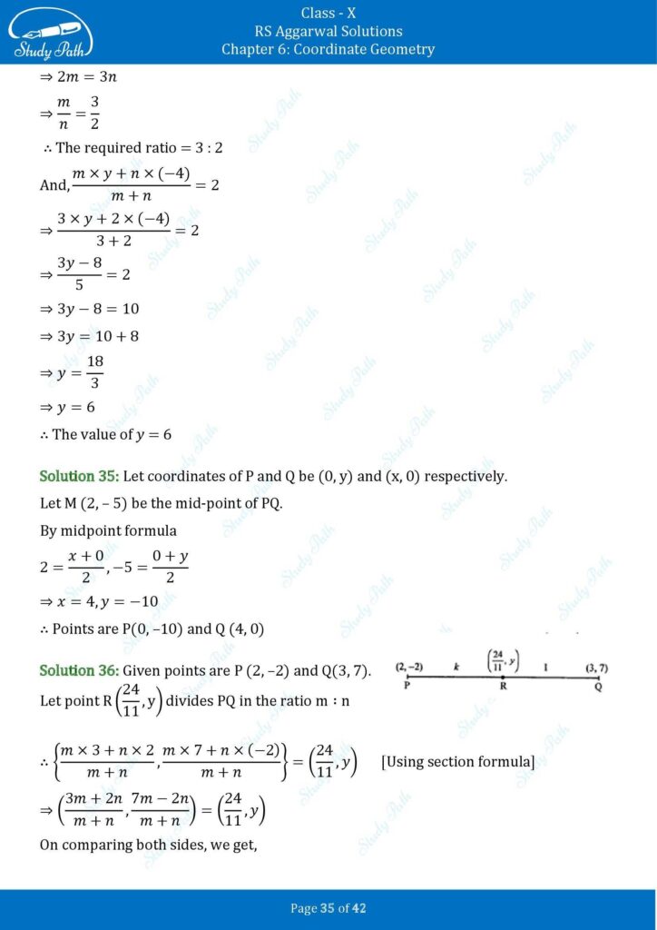 RS Aggarwal Class 10 Exercise 6B Solutions 35