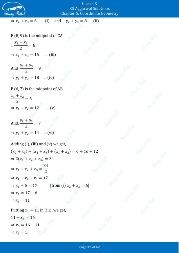 RS Aggarwal Class 10 Exercise 6B Solutions 37