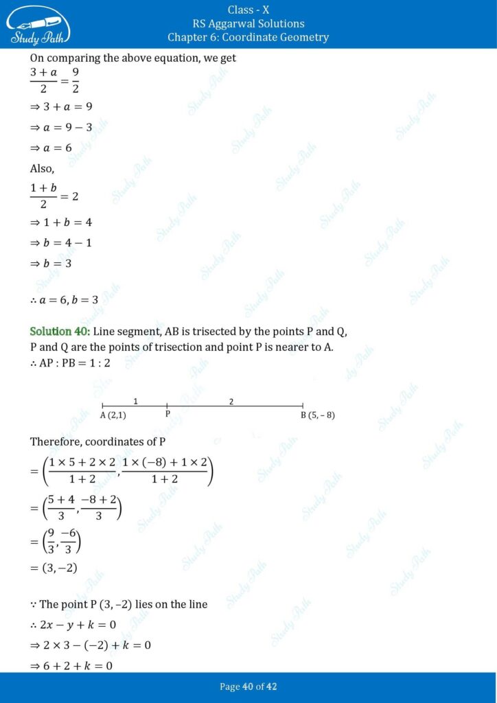 RS Aggarwal Class 10 Exercise 6B Solutions 40