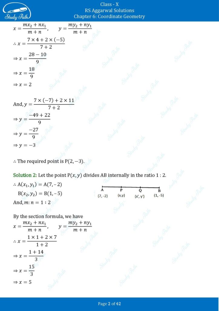 RS Aggarwal Class 10 Exercise 6B Solutions 2