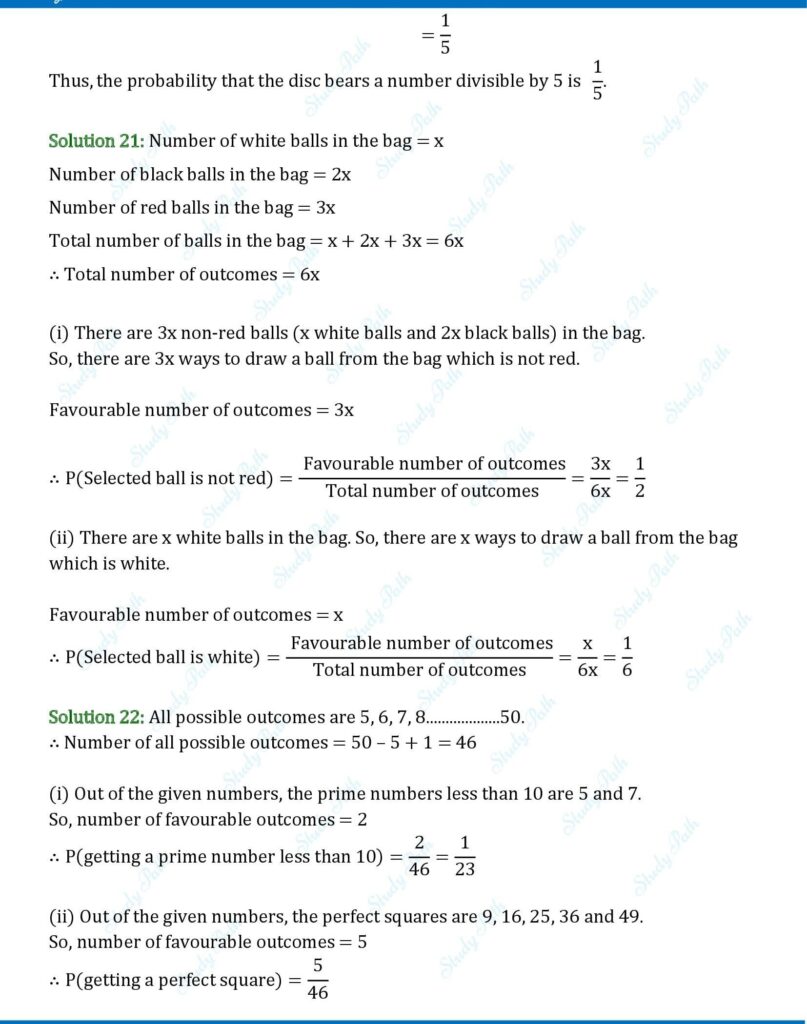 RS Aggarwal Class 10 Exercise 19 Solutions 9